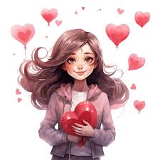 Garota Apaixonada Feliz Dia Dos Namorados PNG , Casal De Desenho Animado,  Amo Desenho Animado, Casal De Amantes PNG Imagem para download gratuito