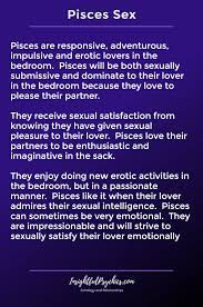 Maybe you would like to learn more about one of these? Pisces Sex Life The Good The Bad The Hot