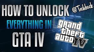 It's the way the games were designed by making you progress the story to unlock the different islands. How To Unlock All Mission Cars Maps Money Etc In Gta Iv Youtube