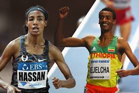 Sifan hassan crosses the line to finish first during a 1500 meter heat on monday. Hassan And Kejelcha Training Partners And Mile World Record Holders Feature World Athletics