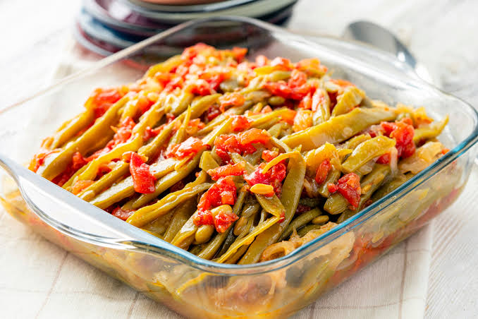 Green Beans in Olive Oil