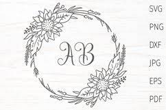 Free Free 238 Sunflower Wreath Svg Free SVG PNG EPS DXF File
