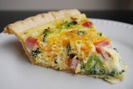 Broccoli Cheddar And Canadian Bacon Quiche Canadian Bacon Bacon Quiche Recipes
