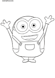 Some of the pages include activities too. Coloring Pages Minions From The Cartoon Despicable Me Print For Free