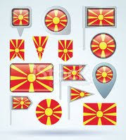 It was created by miroslav grčev and was adopted on 5 october 1995. Flag Makedonii Vektornye Illyustracii Klipart Izobrazheniya