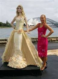Elyza Brownies Barbie Cake Real Life Size Barbie Cake Wedding Dress Cake Dress Cake