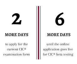 We use this information in order to improve and customize your browsing experience and for analytics and metrics about our visitors. Cbic On Twitter Only 2 More Days To Submit Your Application For The Current Exam Any Final Current Cic Pending Applications Will Be Approved Through June 30 2021 Candidates Who Are Approved
