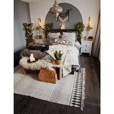 I Love This Bedroom With All Of Its Bohemian Accents So Inviting Liked On Polyvore Featuring Home Home Decor Bedroom Decor House Interior Home Bedroom