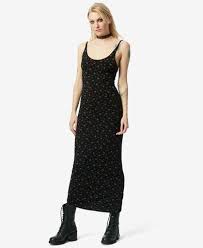 This dress will definitely brighten the day with many fun details for a super flirty feel. Bj Vintage Ditsy Floral Maxi Dress Multi Betsey Johnson