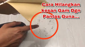 Cara hilangkan getah sticker pasda cemin kereta. Hilangkan Kesan Gam Dengan Pantas Youtube