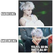Image De Exo Kai And Meme Exo Funny Exo Memes Memes