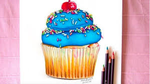 Once you have your markers together, test them out before using them on your drawing. How To Draw A Cupcake Tutorial With Markers And Colored Pencils Art N Fly