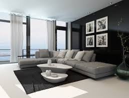 Decorating A Living Room With Black