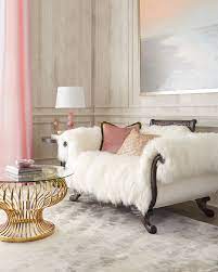 Maybe you would like to learn more about one of these? Old Hickory Tannery Sherwood Sheepskin Settee Neiman Marcus