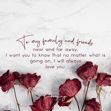 To My Family And Friends Learning In Life