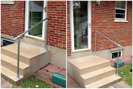 Since they are adjustable, you can accommodate multiple stair heights. Exterior Stair Railing Staircase Design