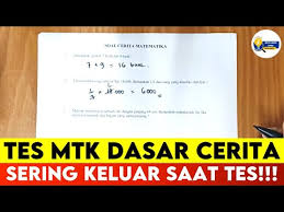 Maybe you would like to learn more about one of these? Soal Cerita Psikotes Matematika