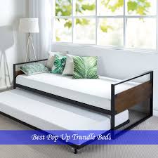 Montana woodworks day bed with pop up trundle bed. Top 5 Best Pop Up Trundle Beds In 2019 5 Best Rated Mattresses
