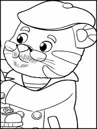 Daniel tiger coloring pages birthday party pbs and pbs theotix. Printable Coloring Book Daniel Tiger 7