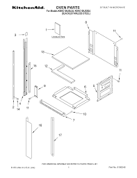 oven parts kitchenaid manualzz