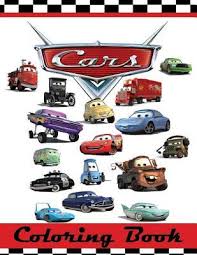 Cars the movie coloring pages mater gallery disney new cars 2. Cars Coloring Book This 80 Page Childrens Coloring Book Has Images Of Lightning Mcqueen Tow Mater