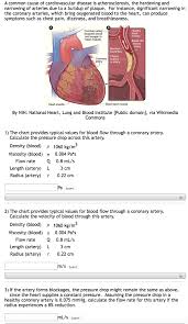 Solved A Common Cause Of Cardiovascular Disease Is Athero