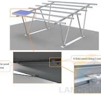 Solar Waterproof Carport Mounting Systems -landpowersolar.com