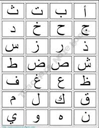 Arabic Consonants Letters Table 5 Arabic Letter Frequency
