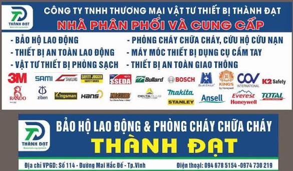 Công Ty Bảo Hộ Lao Động, Pccc Thành Đạt | Vinh
