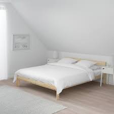 Neiden Bed Frame Pine Full Ikea Welcome to our malm bedroom series. ikea