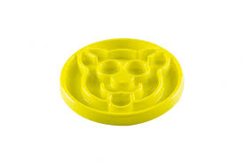 You know how pets react when their food looks different. Beonebreed Yellow Slow Feeder Cat Food Bowl Petflow