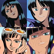 Nico Robin Hairstyle