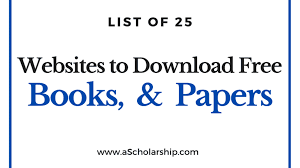 Therefore, a wide variety of sites are available containing them. 25 Free Websites To Download Books E Books Research Papers And Literature A Scholarship