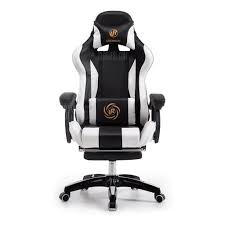 Bestoffice pc gaming chair ergonomic office chair desk chair with lumbar support flip up arms headrest pu leather executive high back computer chair for adults women men, black and white 24,104 $82 99 Likeregal White Gaming Chair Leather Computer Home Office Chair With Nylon Feet Without Foot Rest Lazada Ph