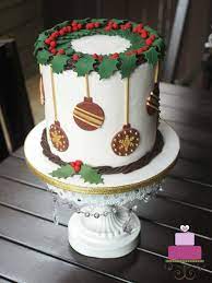 Xmas square cake fondant ideas : Easy Christmas Cake Decorating Tutorial Decorated Treats