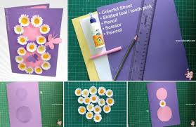 Find creative ways to say happy birthday, get well soon, thanks, or i love you. Make Handmade Paper Card For Women S Day Step By Step K4 Craft