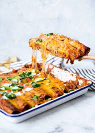 The Best Chicken Enchiladas Recipe