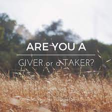 There must be a giver to whom we give thanks, and whom we and we can offer thanks, turning our gaze from the gift itself to rest upon the goodness of the giver. The Give And Take Of Thanksgiving Purposeful Faith