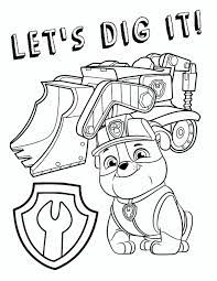 Sep 06, 2020 · this paw patrol printable activity placemat includes a marshall maze, a coloring page, a match game, and a word search with all of the paw patrol characters. Paw Patrol Rubble Coloring Page Bmo Show