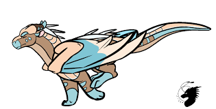 Run Cycle Caribou Wings Of Fire Oc By Owibyx On Deviantart Wings Of Fire Dragons Animation Art Character Design Character Design Animation