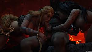 God of War Sif Freya Seduction