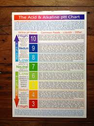 ph acid alkaline food chart