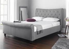 Seville Upholstered Sleigh Bed Grey Upholstered Beds Beds Upholstered Bed Frame Upholstered Beds Grey Upholstered Bed