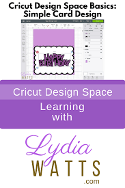 Cricut design space comes with a few fonts, but you can use all the fonts here to make magnificent cuts and crafts. Cricut Design Space Basics Simple Card Design Lydia Watts
