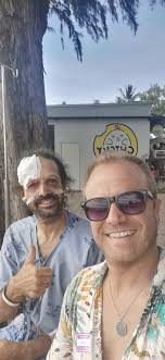 This is a friend of my sons. He had a terrible motorcycle accident