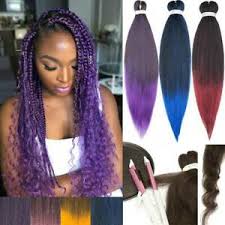 How i discovered braid hairstyles for curly hair. Uk Pre Stretched Box Braids Kanekalon Jumbo Braiding Hair Extensions Twist Curly Ebay