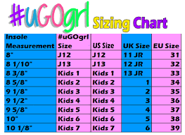 Pixie Ugogrl Mvp Sizing Chart