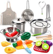 We did not find results for: Amazon Com Cute Stone Pretend Play Kitchen Toys With Stainless Steel Cookware Pots And Pans Set Toy Cooking Utensils Apron Cutting Play Food Play Accessories Toys For Kids Toddlers Girls Boys Toys