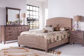 Ideas for awesome wicker furniture : Grey Woven Bed Palmetto Home