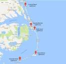 Map of Outer Banks NC Lighthouses | OBX Stuff